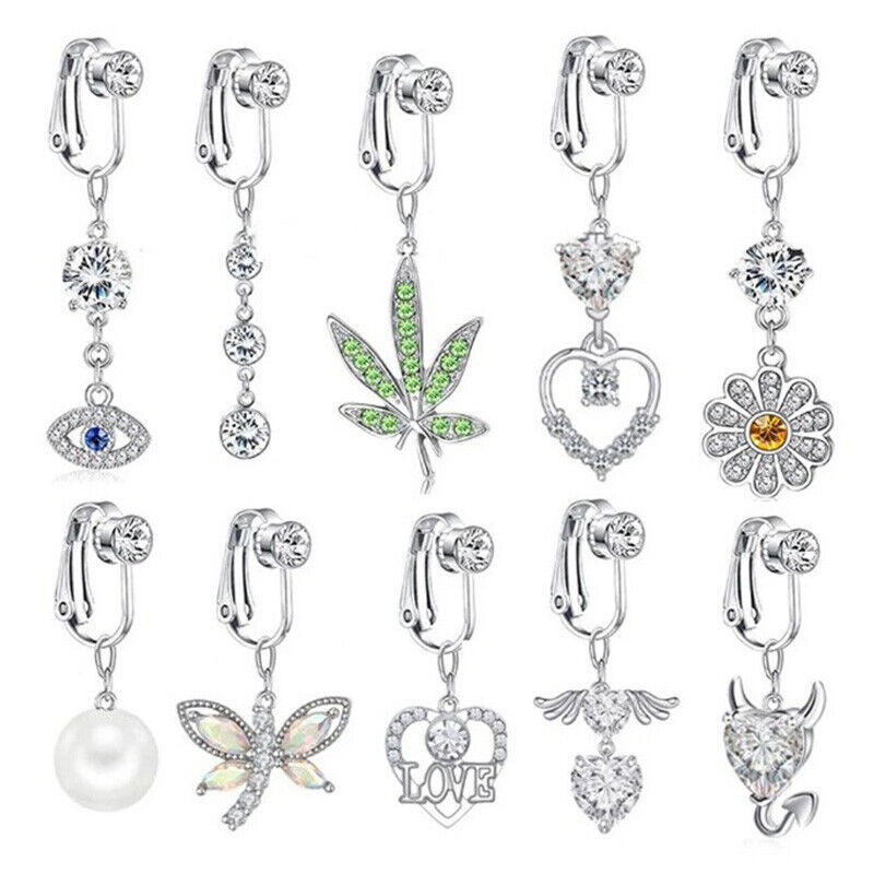 Non Dangle Belly Rings