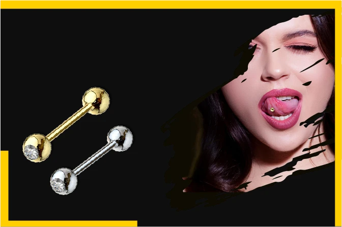 NEW COLLECTION OF TONGUE RING