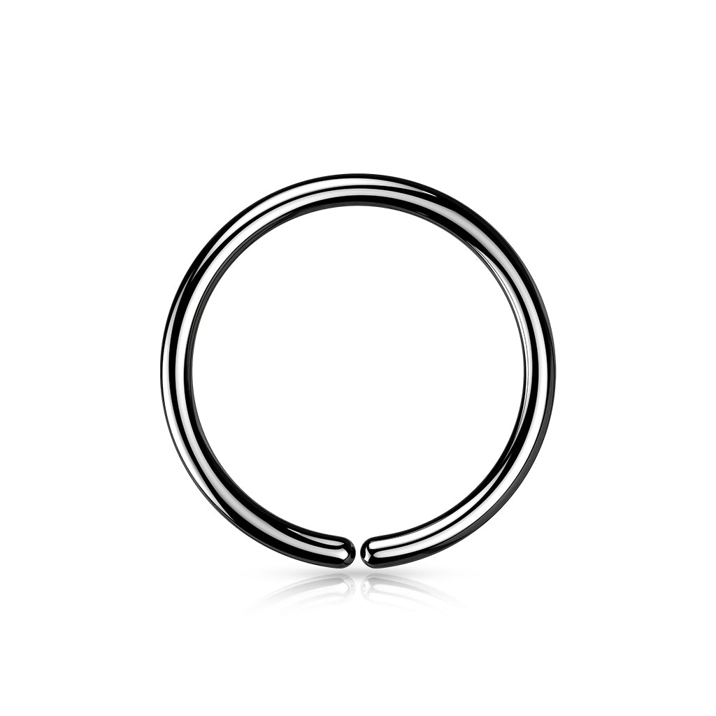 Titanium PVD Plated Seamless Hoop